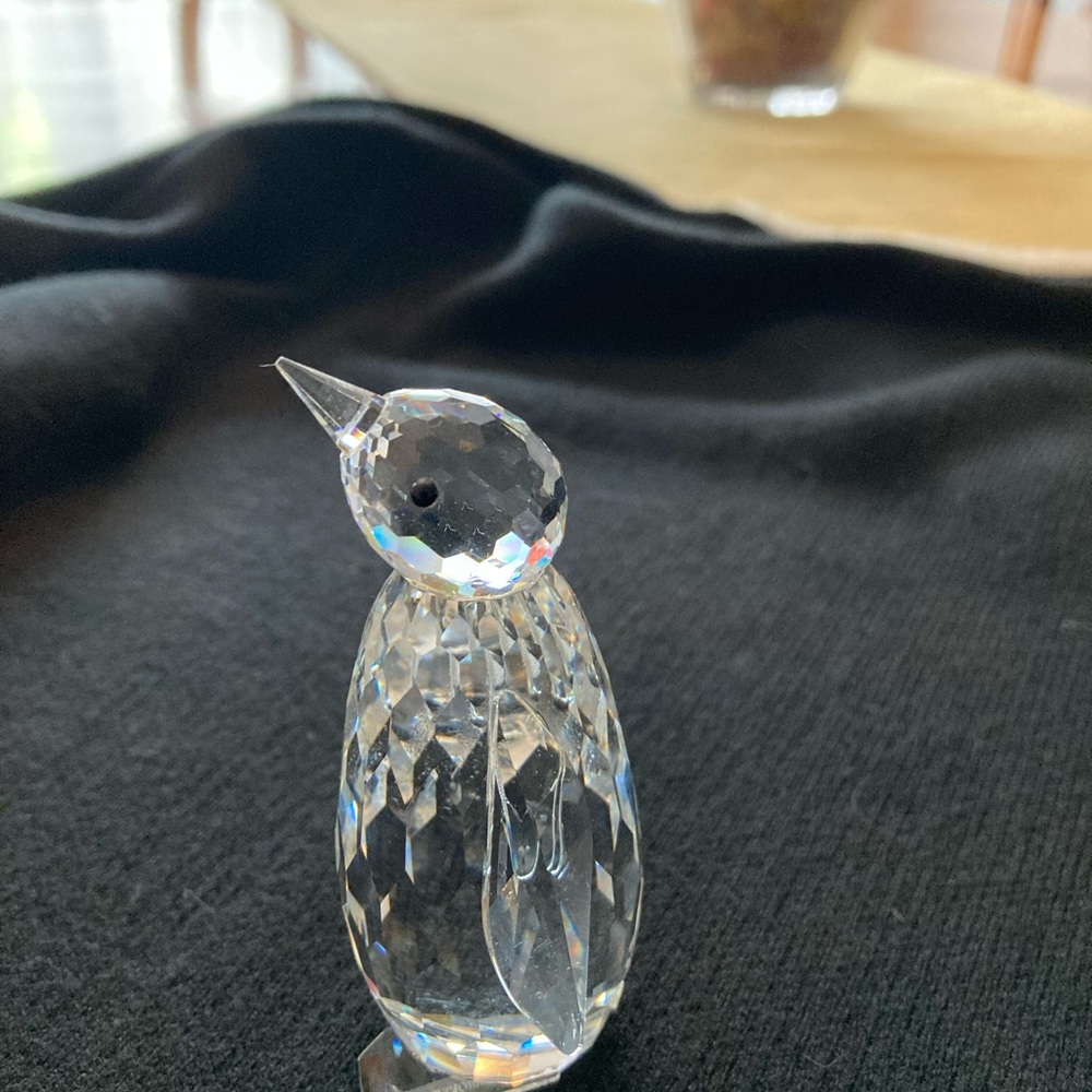 Swarovski crystal penguin